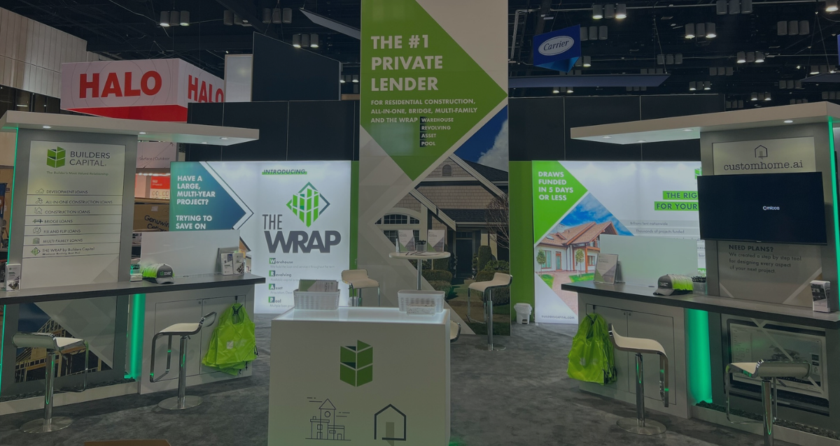 Builders Capital at Two National Events This Week