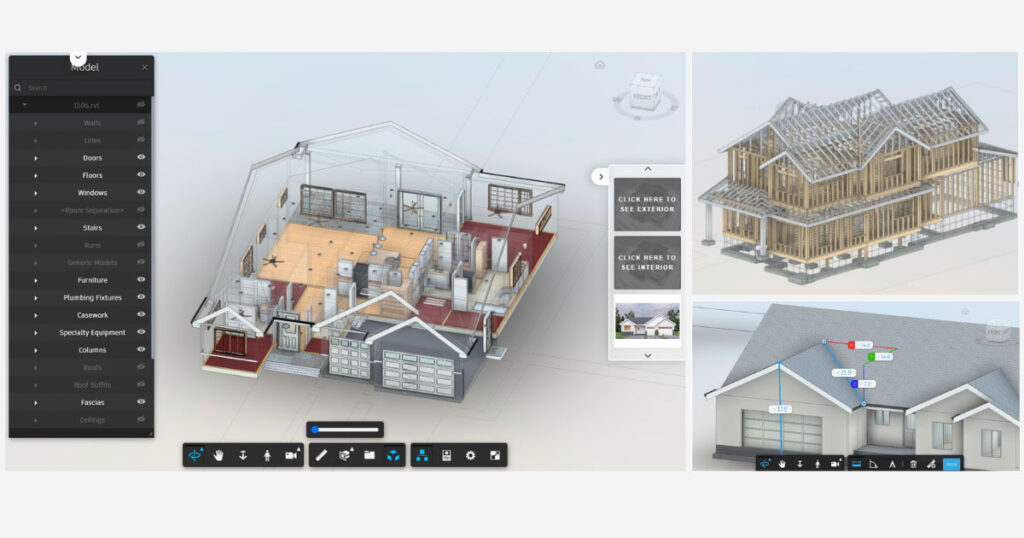 BIM models for home building