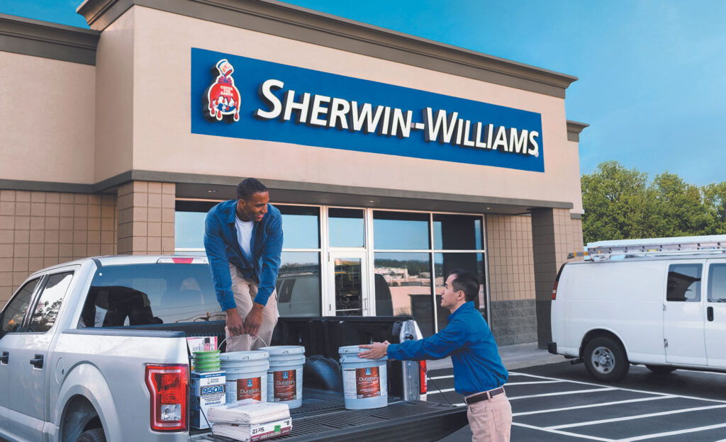 Sherwin-Williams supplies for builders