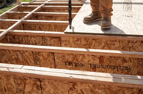 Trus Joist TJI joists preferred floor framing solution